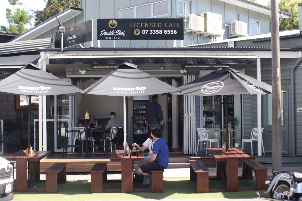 Double Shot Panini Cafe shopfront